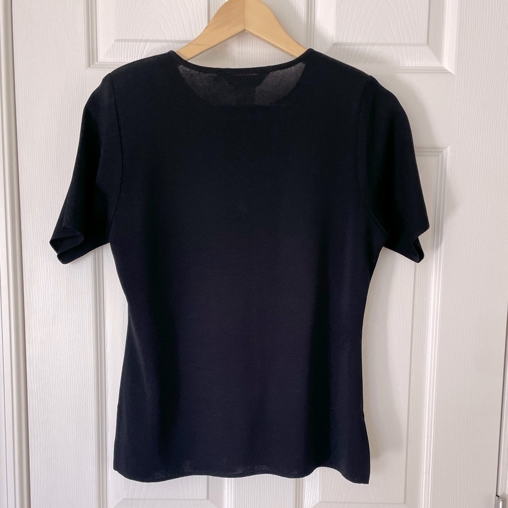 misook Short Sleeve Shirt - Picture 3 of 4